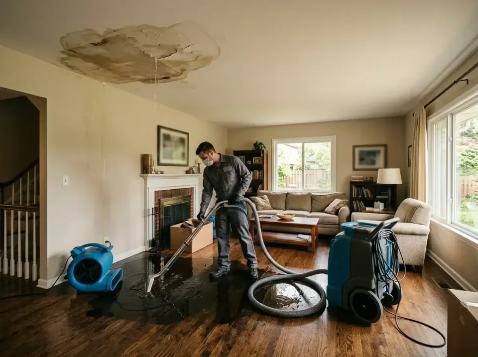 attic-pipe-burst-ceiling-drip-008 — frequently asked questions, Water Damage Restoration & Carpet Care in Sierra Madre, CA